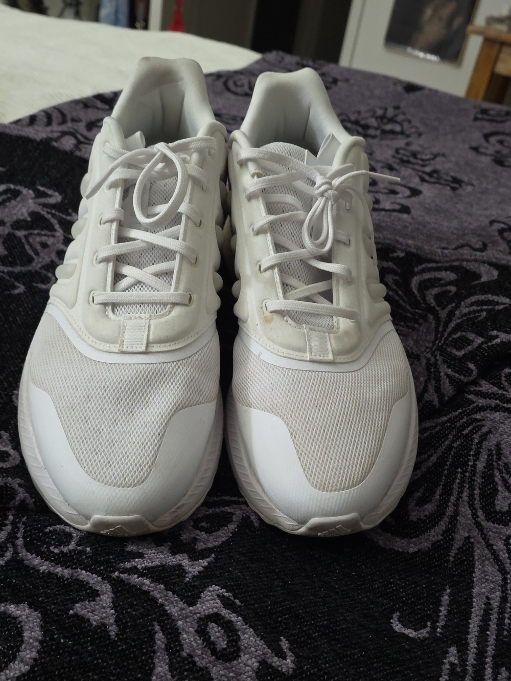adidas Men's White Low-Top Sneakers